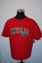 Minnesota Wild - NHL Hockey Short Sleeve T-Shirt - M-XL - Red - £12.57 GBP