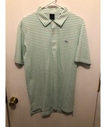 Dunning Golf Mens Medium Striped Polo Shirt Short Sleeve Golf Tennis Out... - €9,25 EUR