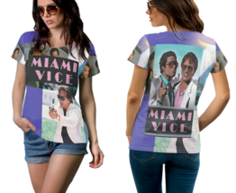Miami Vice (80&#39;s Tv Show) T-Shirt Tees  For Women - £17.46 GBP