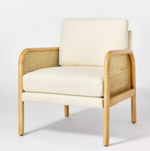 Cane Accent Chair Cream (FA) - Threshold designed with Studio McGee - £143.33 GBP