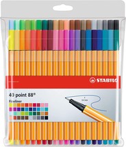 STABILO Point 88 Wallet Set, Set of 40, Multicolor - £31.37 GBP