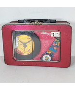 Vintage Disney Winnie The Pooh Clock n Watch Lunch Box Set - $27.72