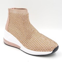 Aqua College Women Wedge Heel Sock Sneakers Kandice Size US 7M Blush Stones Knit - £38.84 GBP
