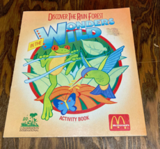MacDonald&#39;s Discover the rain forest wonders in the wild activity book - $362.91 MXN