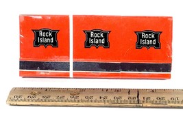 Vintage Rock Island Railroad Unused Bundle of (6) Matchbooks - New ! - £7.40 GBP