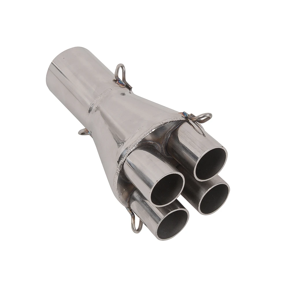 For BMW K100 K75 Exhaust Collector 4 in 1 Motorbikes Muffler Adapter Cafe Racer - £65.01 GBP