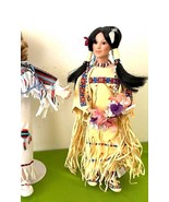 Morning Song Cheyenne Indian Porcelain Doll Danbury Mint Judy Belle - $34.65