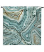 53x53 AGATE ABSTRACT II Marble Contemporary Pattern Tapestry Wall Hanging - £134.53 GBP