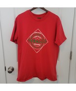 Vintage Tabasco Shirt Men&#39; XL Red Green Logo Single Stitch USA 90s Hot S... - $29.77 CAD