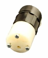 Leviton 5669-C 15 Amp, 250 Volt, Connector, Straight Blade, Grounding, - $35.19 CAD