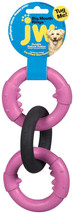 JW Pet Big Mouth Triple Ring Dog Toy Multi-Color 1ea/SM - £11.83 GBP