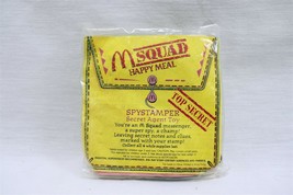 ORIGINAL Vintage 1992 McDonald&#39;s M Squad Spystamper Happy Meal Toy - £11.67 GBP