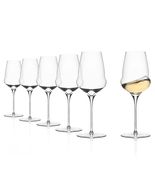 Stölzle Lausitz Cocoon White Wine Glass Set of 6 16.5oz Crystal Clear - $706.99 MXN