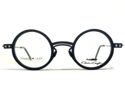 Chris Craft Eyeglasses Frames CF1024 02 LAUNCH Blue Gray Round 44-25-150 - £88.05 GBP