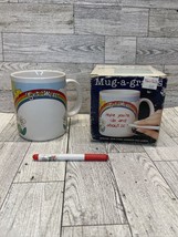 Vintage Hallmark “Get Well” Mug-A-Gram Coffee Mug Cup Made In Korea 1988 - £3.93 GBP