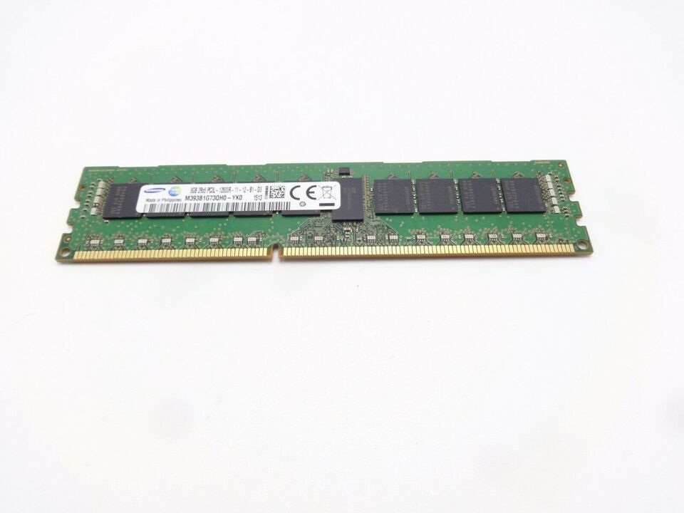 Samsung M393B1G73QH0-YK0 8GB PC3L 12800R 2Rx8 Server Memory - $19.99