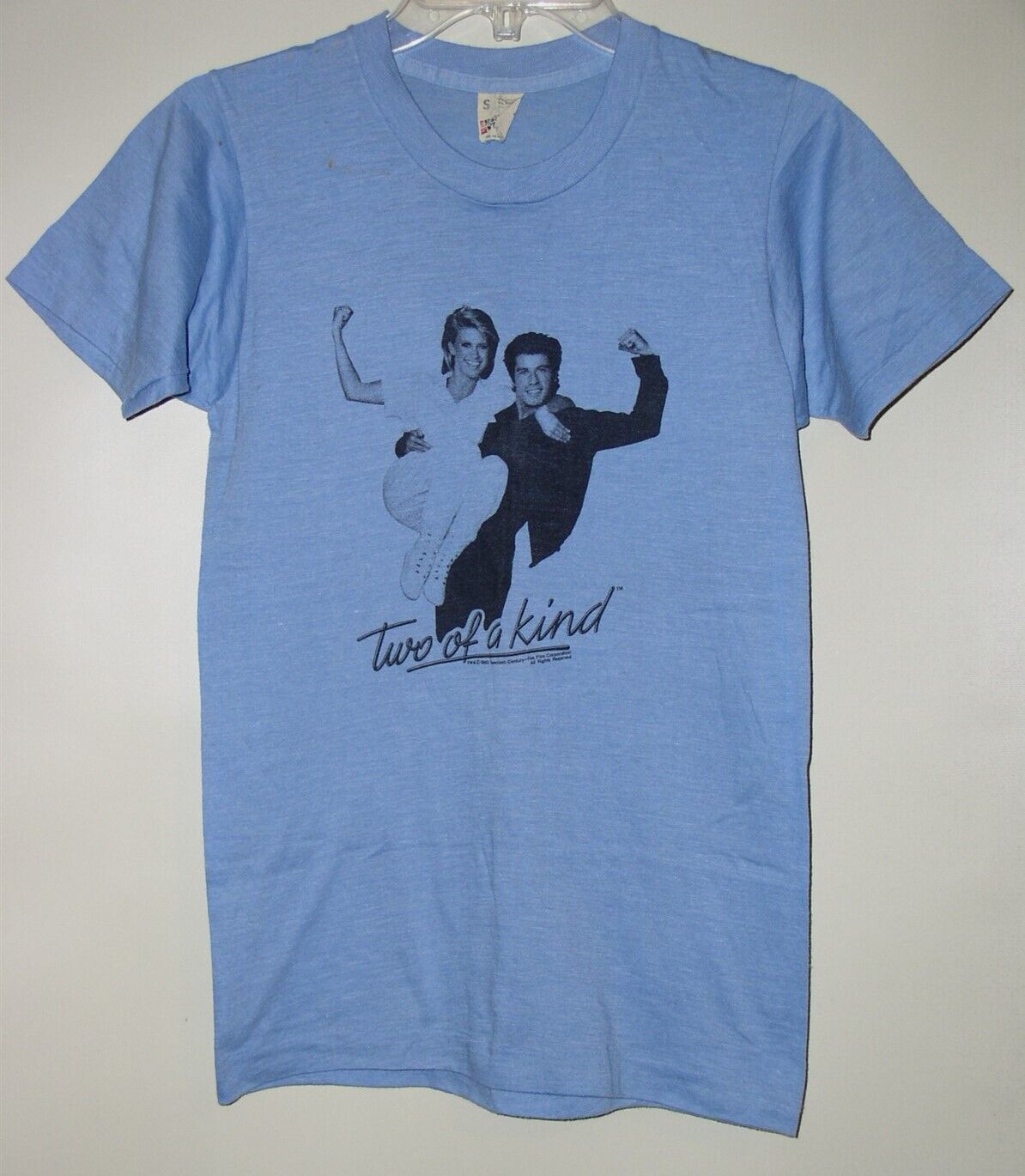 Olivia Newton John Shirt Vintage 1983 Two Of A Kind Screen Stars Single Stitched - £129.74 GBP