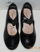 Capezio Girls tap Dance shoes Tele Tone In Black Size Child 10 1/2 M - £19.08 GBP