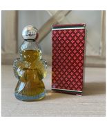 Vintage Avon Blue Christmas Angel Cologne Bottle W/ Box - $14.24