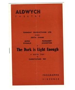 The Dark is Light Enough Program Tickets Aldwych Theatre London Dame Edi... - £15.69 GBP