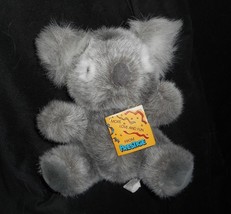9&quot; Vintage 1988 Prestige Toy Grey Koala Teddy Bear Stuffed Animal Plush W Tag - £29.88 GBP