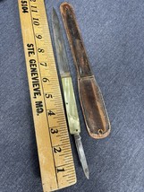 Vtg 1934-1953 PAL CUTLERY CO USA 9&quot; LETTER Opener Knife W/original Sheath - £57.35 GBP