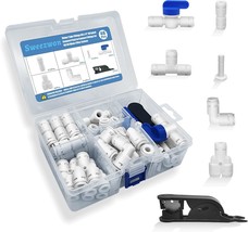 Water Tube Fittings, Ball Valve+ T+ I+ L+ Y+ Professional Tubing Cutter,... - $855.49 MXN