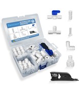 Water Tube Fittings, Ball Valve+ T+ I+ L+ Y+ Professional Tubing Cutter,... - $61.60 CAD