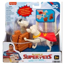 Fisher Price DC League Of Superpets Hero Punch Krypto Figure NEW IN STOCK - £28.72 GBP
