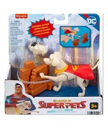 Fisher Price DC League Of Superpets Hero Punch Krypto Figure NEW IN STOCK - £28.84 GBP