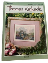 Leisure Arts Chandler's Cottage Thomas Kinkade counted cross stitch book 1 - $11.70