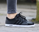 ADIDAS Mens Calneo Laidback Lo Solid Black Sneakers Size US 7.5 F39049 - $38.79