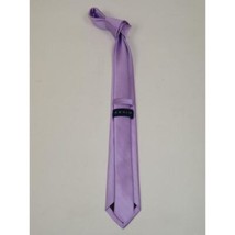 Mens Tie ZENIO By Stacy Adams Slim Narrow Twill Woven Soft Silky Z22 Lavender image 2