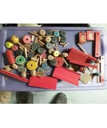 Lot of  tinker toy parts plus other stuff - £19.35 GBP