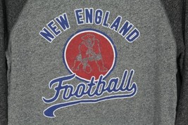 NEW Men&#39;s New England Patriots Football Tee Long Sleeve Graphic T-shirt ... - £11.81 GBP