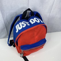 Nike Just Do It Kids Mini Backpack Red White Blue - $26.39