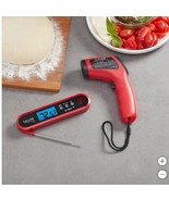 Taylor Kitchen Thermometer Digital Red 2-Piece Waterproof Non-Contact In... - $54.99
