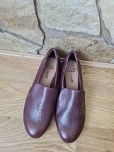 Clarks Burgundy Shoes For Women Size 5uk/38eur Express Shipping Express ... - £17.60 GBP