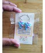 Cute Pastel, Up &amp; Away Balloon Birthday earrings for her special day. Ke... - $13.60 CAD