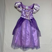 Disney Princess Rapunzel Tangled Halloween Costume Girls Small Purple Go... - $19.80