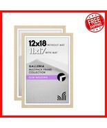 Classic Natural Oak Picture Frame Set - Polished Plexiglass and Durability - $70.77 CAD