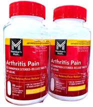 Member&#39;s Mark Arthritis Pain Extended Release Tablets 650 mg 200 Ct 2 Pk... - $22.91