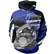 Yamaha WR450F Motor 3D Printing clothing new fashion unisex casual sweatshirt Ho - £71.34 GBP