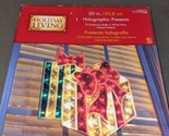 Holographic Lighted Packages Holiday Living Sign Outdoor - $69.29