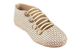 Women Sandal bridal khussa ethnic Mojari Party Shoe US Size 6-11 CopperWhite Fog - £23.76 GBP