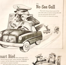 1956 Ethyl Gasoline Advertisement Gas &amp; Oil No See Gull Bird Automobilia... - $13.50