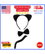 Complete Adult Halloween Costume: Black Cat Set for Women - $14.69