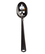1 Pfaltzgraff Radients Stainless Steel Flatware Pierced Serving Spoon 8 ... - $8.20 CAD
