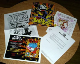 1998 Felix The Cat Promo Kit: Comic book shop dealers promotional poster... - $42.21
