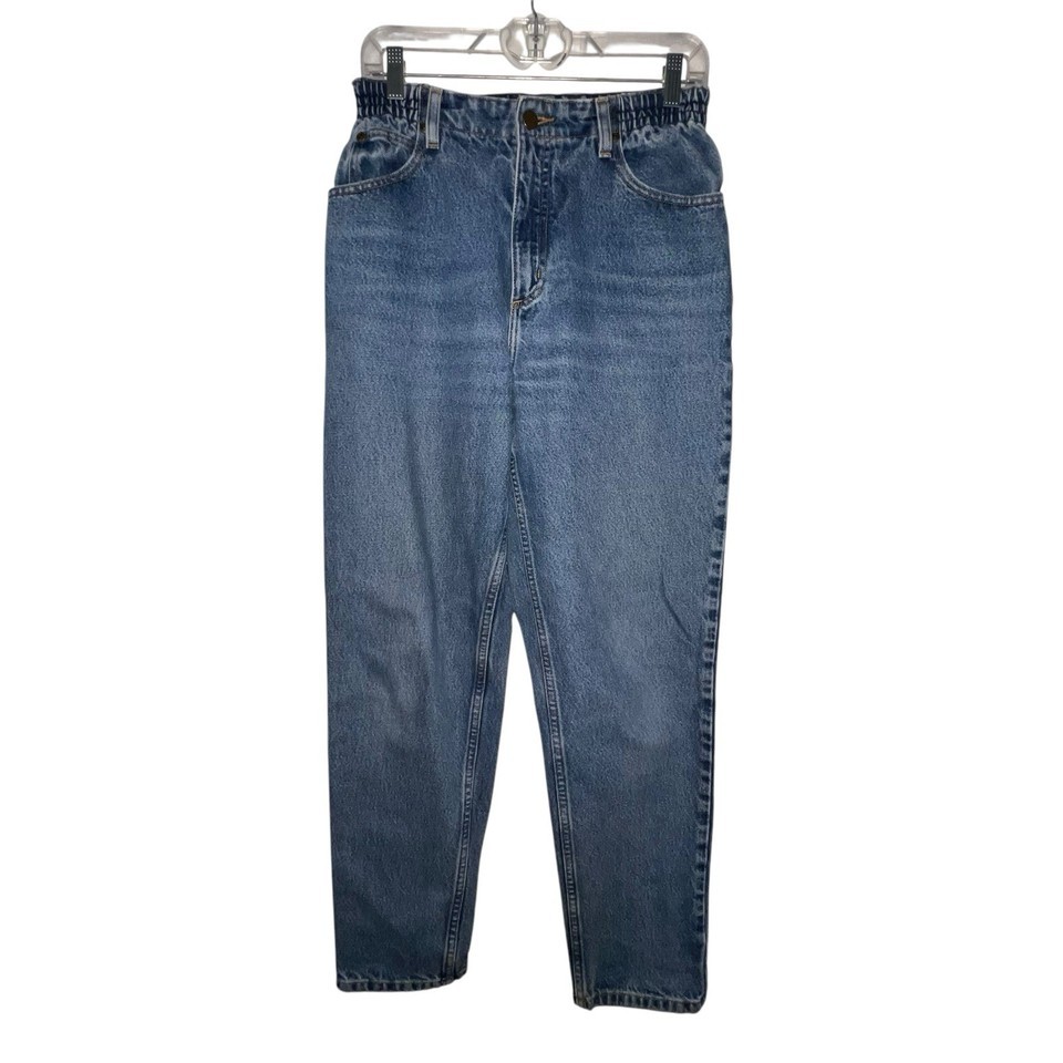 Vintage LL Bean Womens Jeans Size 8 Relaxed Original Fit Stretch Waist C... - $26.60